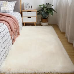 VIKAMA Silk Wool Rug Bedroom Carpet Children Carpet Prayer Rugs Living Room Rug Large Room Decoration