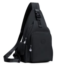 Korean Version of Nylon Fabric Fashion Trend Simple Casual Women Chest Bag with Large Capacity Multi-Functional Backpack 핸드백