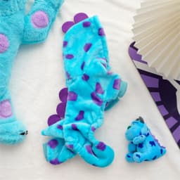 Cute Dinosaur Bee Pet Costume 4 Legs Jumpsuit for Small Dogs Cats, Soft Plush Warm Cosplay Outfit Winter Clothes