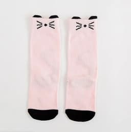 Baby Girl Socks Knee Long Hosiery Cartoon Fox leg warmer Cotton Knee Socks Kid Clothing unisex Toddler Boot Socks 0 To 6 Year