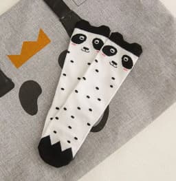 Baby Girl Socks Knee Long Hosiery Cartoon Fox leg warmer Cotton Knee Socks Kid Clothing unisex Toddler Boot Socks 0 To 6 Year