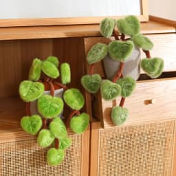 18CM Simulated Pothos Plush Potted Plant Stuffed Toys For Home Decoration Gifts