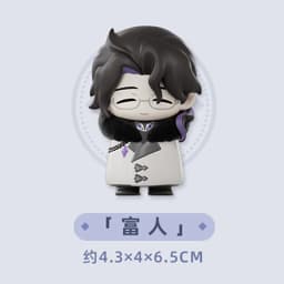 New Genuine Stock Genshin Impact Fatui Harbinger Series Trendy Blind Box Toys Q Version Model Decoration Birthday Surprise Gifts