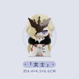 New Genuine Stock Genshin Impact Fatui Harbinger Series Trendy Blind Box Toys Q Version Model Decoration Birthday Surprise Gifts