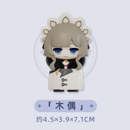 New Genuine Stock Genshin Impact Fatui Harbinger Series Trendy Blind Box Toys Q Version Model Decoration Birthday Surprise Gifts