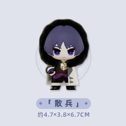 New Genuine Stock Genshin Impact Fatui Harbinger Series Trendy Blind Box Toys Q Version Model Decoration Birthday Surprise Gifts