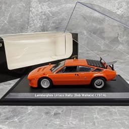 1/43 Urraco Rally Bob Wallace 1974 Alloy Sports Car Model Diecast Metal Track Racing Car Vehicles Model Simulation Kids Toy Gift