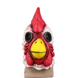 Cosplay Mask Latex Hotline Miami Rooster Animals Masks Chicken Head for Halloween Party Masquerade Funny Novel Personality Adult