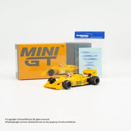 MINIGT 1:64 Lotus 99T #12 Ayrton Senna1987Monaco Grand Prix Winner MGT01088-CH Car Alloy Toys Diecast Metal Model for Children