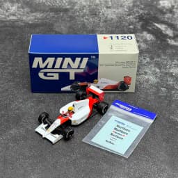 MINIGT 1:64 Lotus 99T #12 Ayrton Senna1987Monaco Grand Prix Winner MGT01088-CH Car Alloy Toys Diecast Metal Model for Children