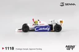 MINIGT 1:64 Lotus 99T #12 Ayrton Senna1987Monaco Grand Prix Winner MGT01088-CH Car Alloy Toys Diecast Metal Model for Children