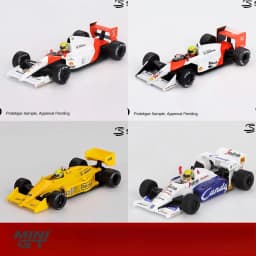 MINIGT 1:64 Lotus 99T #12 Ayrton Senna1987Monaco Grand Prix Winner MGT01088-CH Car Alloy Toys Diecast Metal Model for Children