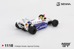 MINIGT 1:64 Lotus 99T #12 Ayrton Senna1987Monaco Grand Prix Winner MGT01088-CH Car Alloy Toys Diecast Metal Model for Children