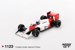 MINIGT 1:64 Lotus 99T #12 Ayrton Senna1987Monaco Grand Prix Winner MGT01088-CH Car Alloy Toys Diecast Metal Model for Children