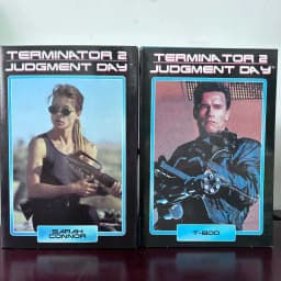 Figure Terminator 2 Judgment Day T-800 Sarah Connor T-800 Arnold Schwarzenegger PVC Action Figure Model Toys Collection