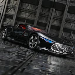 1:24 Mercedes-Benz AMG VISION GT concept sports car alloy model doors on both sides that can be opened rich details