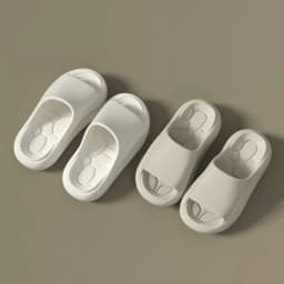 EVA Platform Men's Slippers Home Brand Luxury Designer Shoes Man Casual Sandals Indoor Outdoor Beach Slides Unisex Soft Non-Slip
