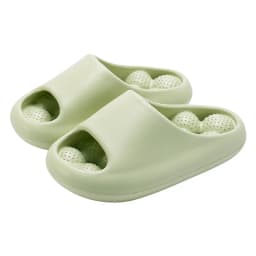 EVA Unisex Bathroom Slippers Water Leakage Massaging Indoor Slippers Comfortable Breathable Casual Slippers