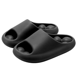 EVA Unisex Bathroom Slippers Water Leakage Massaging Indoor Slippers Comfortable Breathable Casual Slippers