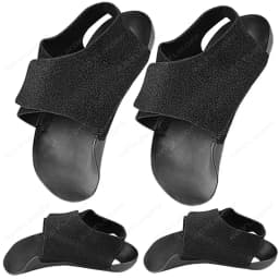 KOTLIKOFF 1 Pair Orthopedic Wearable Insoles For Flat Feet O-Shaped Unisex Pressure-relieving Walking Foot Care Arch Support Pad