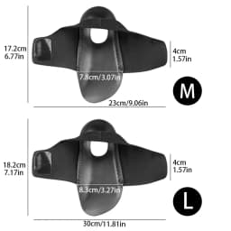KOTLIKOFF 1 Pair Orthopedic Wearable Insoles For Flat Feet O-Shaped Unisex Pressure-relieving Walking Foot Care Arch Support Pad