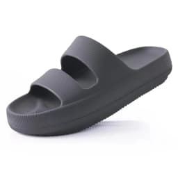 Crestar Orthopedic Slide Sandals for Women Soft Recovery Slip on Sandals Lightweight Summer Cloud Slippers with Arch Support