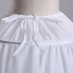 2025 New 6 Hoop Crinoline Black White Long Wedding Petticoat Ball Gown Dress Underskirt Skirt Half Slips Wedding Accessories