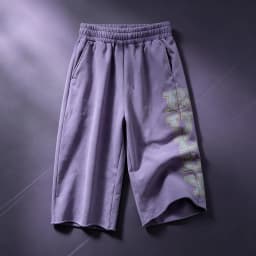 Y2K Bully Green Casual Captcha Men Vintage Letter Reflective Printed Loose Sweatshorts American Streetwear Unisex Bermuda Shorts