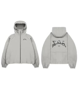 Black CLRVNT Trendy Brand America Streetwear Y2K Letter Patchwork Zip Up Hoodie Gothic Punk Rock Men Women Sweatsuit Hoodies