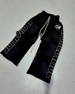 Y2K Retro High Street Black Women Sports Pants Fashionable Ins Harajuku Goth Casual Straight Leg Pants Simple Jogging Pants