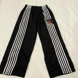 Y2K Retro High Street Black Women Sports Pants Fashionable Ins Harajuku Goth Casual Straight Leg Pants Simple Jogging Pants