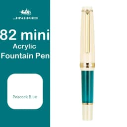Jinhao 82 Mini Fountain Pen 0.38/0.5/0.7mm Extra Fine Nib Short Luxury Elegant Pens Writing Office School Supplies Stationery