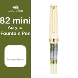 Jinhao 82 Mini Fountain Pen 0.38/0.5/0.7mm Extra Fine Nib Short Luxury Elegant Pens Writing Office School Supplies Stationery