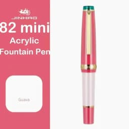 Jinhao 82 Mini Fountain Pen 0.38/0.5/0.7mm Extra Fine Nib Short Luxury Elegant Pens Writing Office School Supplies Stationery