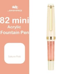 Jinhao 82 Mini Fountain Pen 0.38/0.5/0.7mm Extra Fine Nib Short Luxury Elegant Pens Writing Office School Supplies Stationery