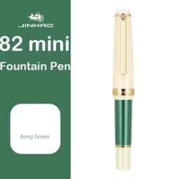 Jinhao 82 Mini Fountain Pen 0.38/0.5/0.7mm Extra Fine Nib Short Luxury Elegant Pens Writing Office School Supplies Stationery