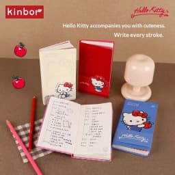 Knibor A7 Portable Pocket Grid Notebook Kinbor Mini Planners Hand Journal Kawaii Small Notepad Travel Diary Student Stationery