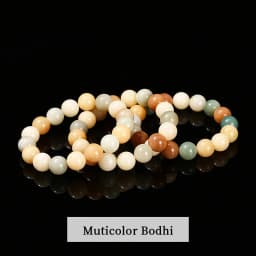 JD Natural Wooden Bead Bracelet Muticolor Bodhi Root Stretch Bracelets Women Men Buddha Handmade Yoga Meditation Jewelry Gift