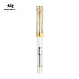 JINHAO 100 Centennial Resin Fountain Pen Arrow Shaped Pen Clip Golden Clip Business Office School Supplies Stationery PK 9019