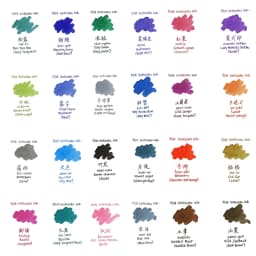 1PC Japan Pilot Color Shizuku Ink INK-15 Iroshizuku Student Vial 15ML Non-carbon Fountain Pen Ink Office Supplies Ink Bottle