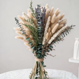 70pcs Natural Dried Flowers Green Fresh Eucalyptus Leave Bouquet Boho Chic Home Table Vase Decor Real Pampas Bunch Centerpieces