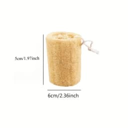 Natural Egyptian Loofah Exfoliating Body Scrubber,  Egyptian Shower Loofah Sponge Body Scrubber for Women and Men for Body