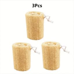 Natural Egyptian Loofah Exfoliating Body Scrubber,  Egyptian Shower Loofah Sponge Body Scrubber for Women and Men for Body