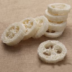 Natural Loofah Luffa Loofa Slices, Handmade Soap Tools, Cleaning Sponge, Facial Soap Holder, 100 Pcs
