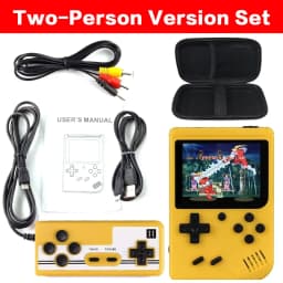 Retro Portable Mini Handheld Video Game Console 8 Bit 3.0 Inch Color LCD Kids Color Game Player Built in 500 Games
