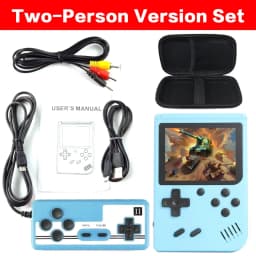 Retro Portable Mini Handheld Video Game Console 8 Bit 3.0 Inch Color LCD Kids Color Game Player Built in 500 Games
