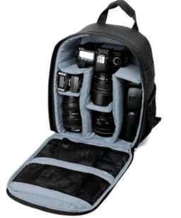 Multi-functional Outdoor Camera Backpack Video Digital Shoulder Camera Bag Waterproof Camera Photo Bag Case for DSLR Sony