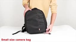 Multi-functional Outdoor Camera Backpack Video Digital Shoulder Camera Bag Waterproof Camera Photo Bag Case for DSLR Sony