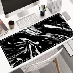 Hot Sell Large Gaming Mouse Pad Multi-size Gamer Mat Abstract XL Computer Cushion Keyboard Desk Non-Slip Rubber Locking Edge Rug