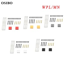 Metal Servo Fixed Mount Bracket Kit for WPL B14 B16 B36 C24 C34 4WD 1/16 MN 1/12 D90 D99S RC Truck Car Upgrade Parts Accessories